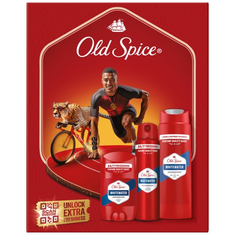 Old Spice Whitewater Ironman gift set