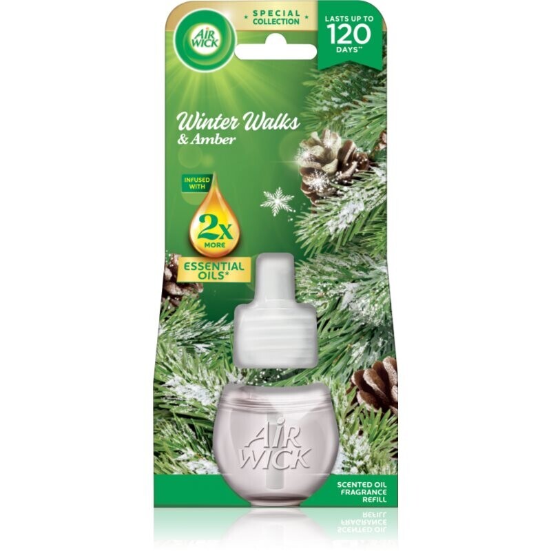 Air Wick Winter Walks&Amber electric diffuser refill 19 ml