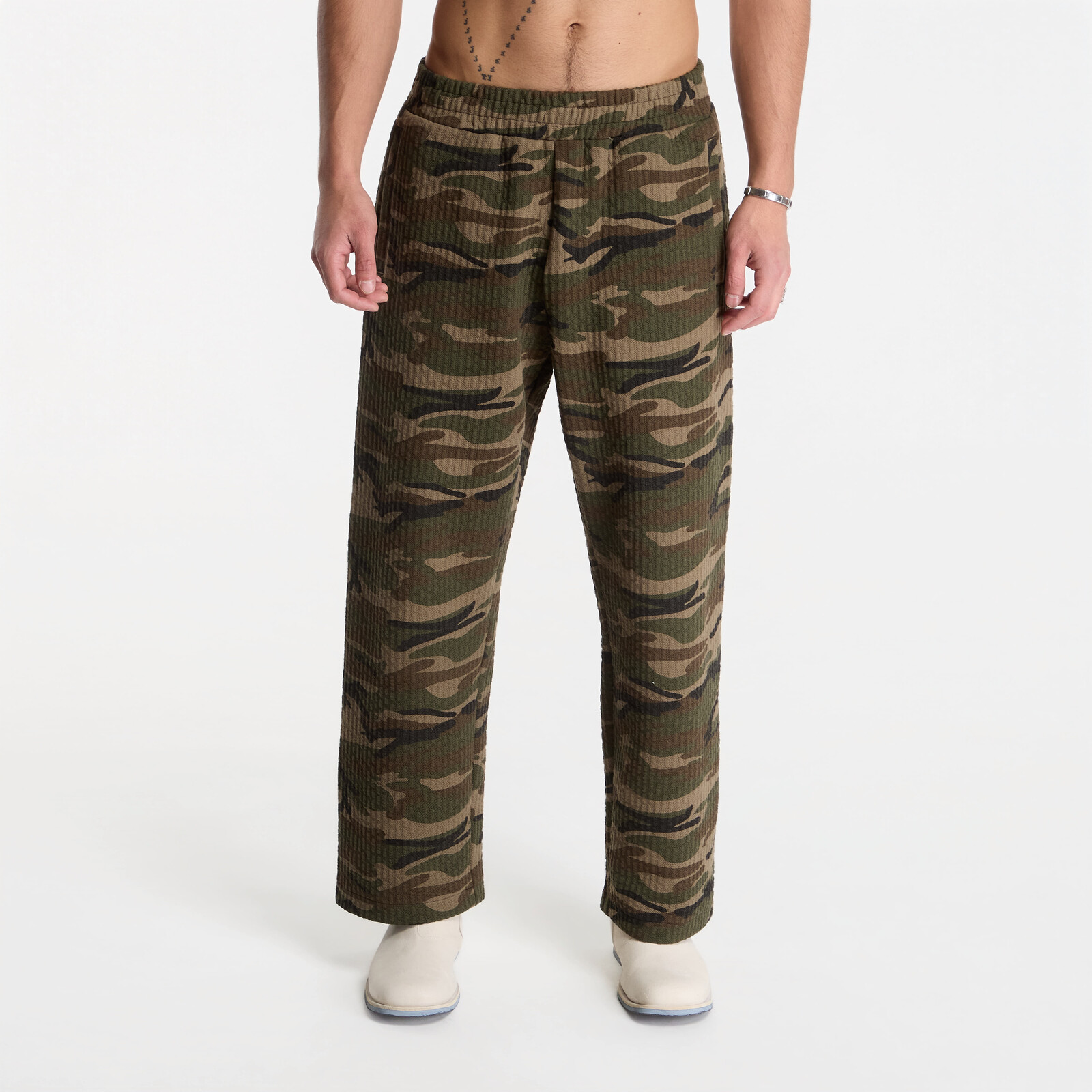 Pants PLEASURES Textured Camo Desire Sweatpants Camo S