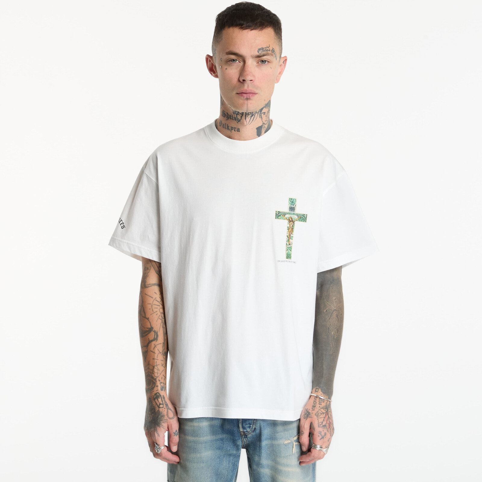 T-shirt PLEASURES Trust T-Shirt White XXL
