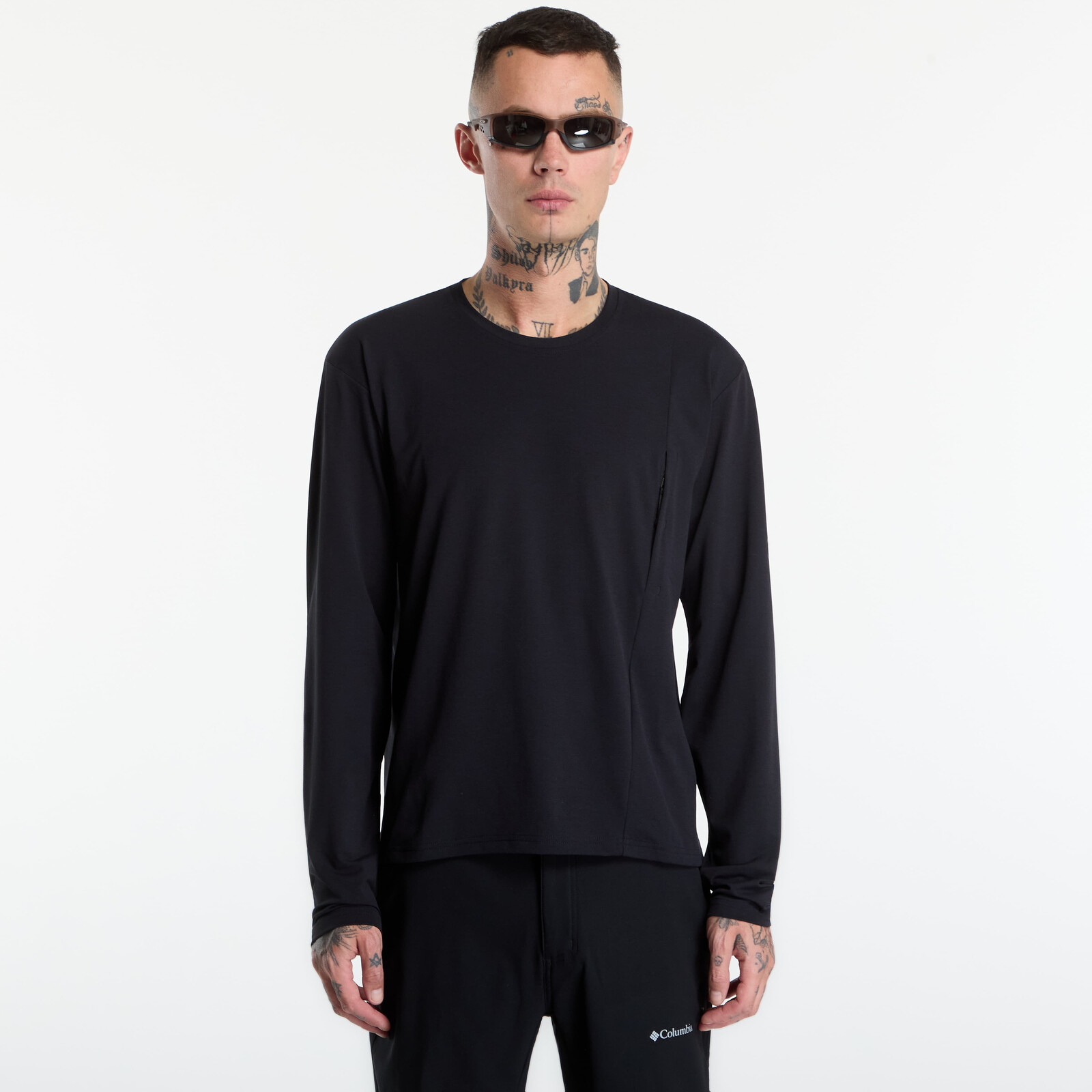 T-shirt Poutnik by Tilak Shiva Top Long Sleeve Black L