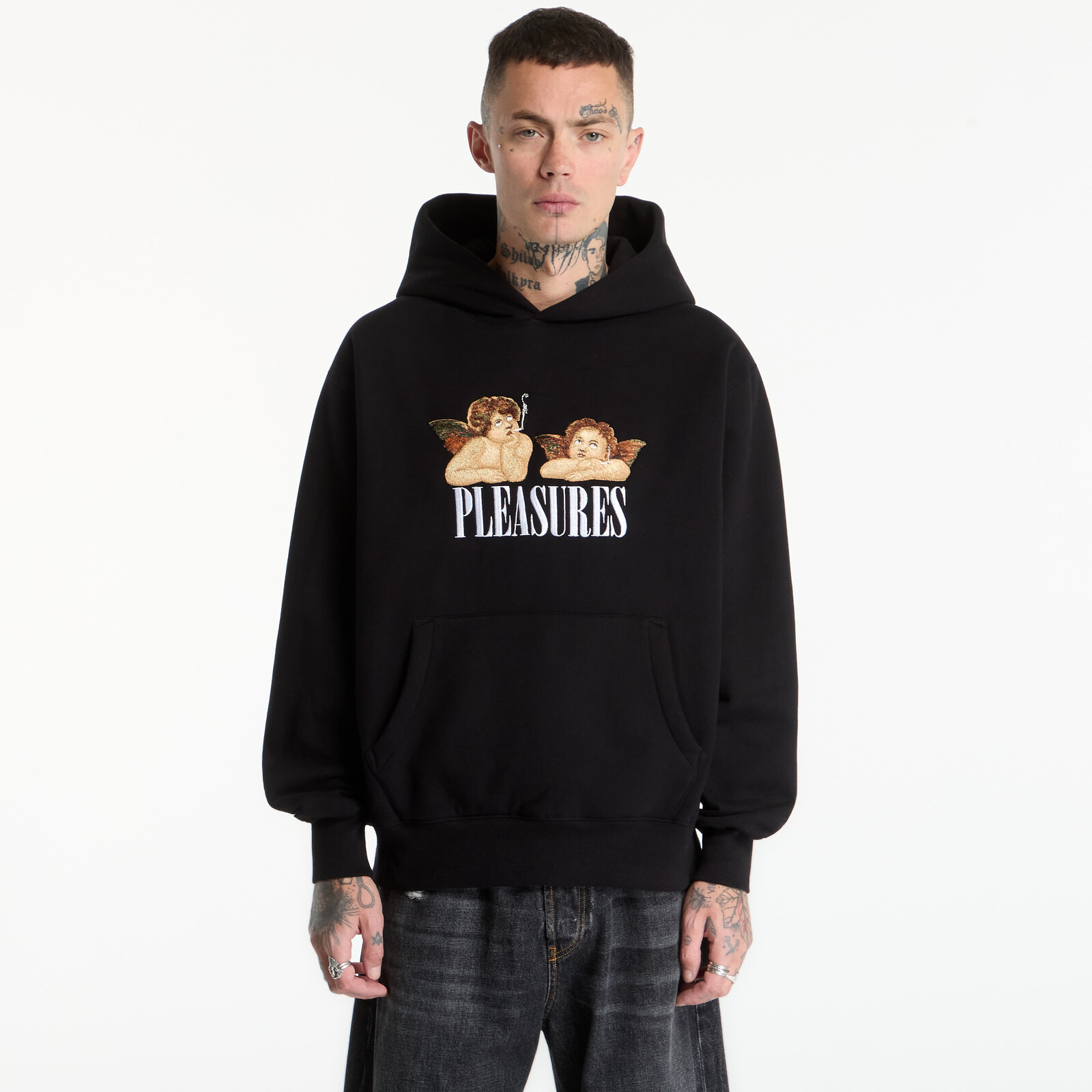 Sweatshirt PLEASURES Dynamic Hoodie Black L
