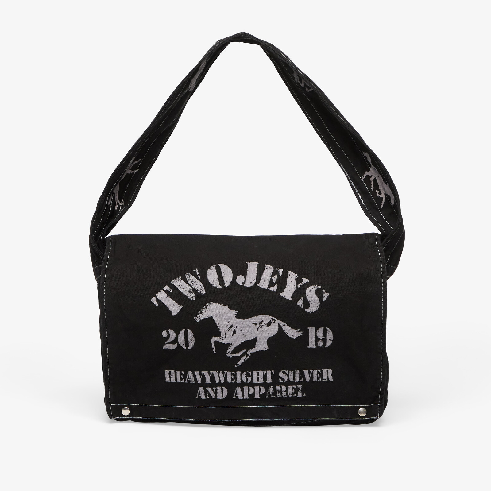 Bag TwoJeys Sterling Messenger Bag Black Black Universal