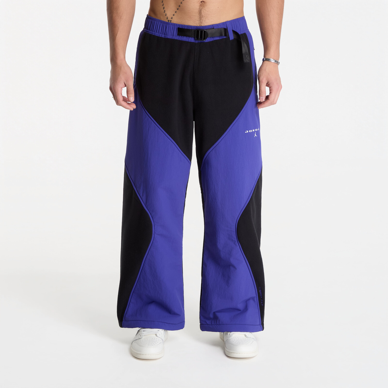 Pants Jordan Flight Mountainside Fleece Pants Black/ Light Concord/ White S