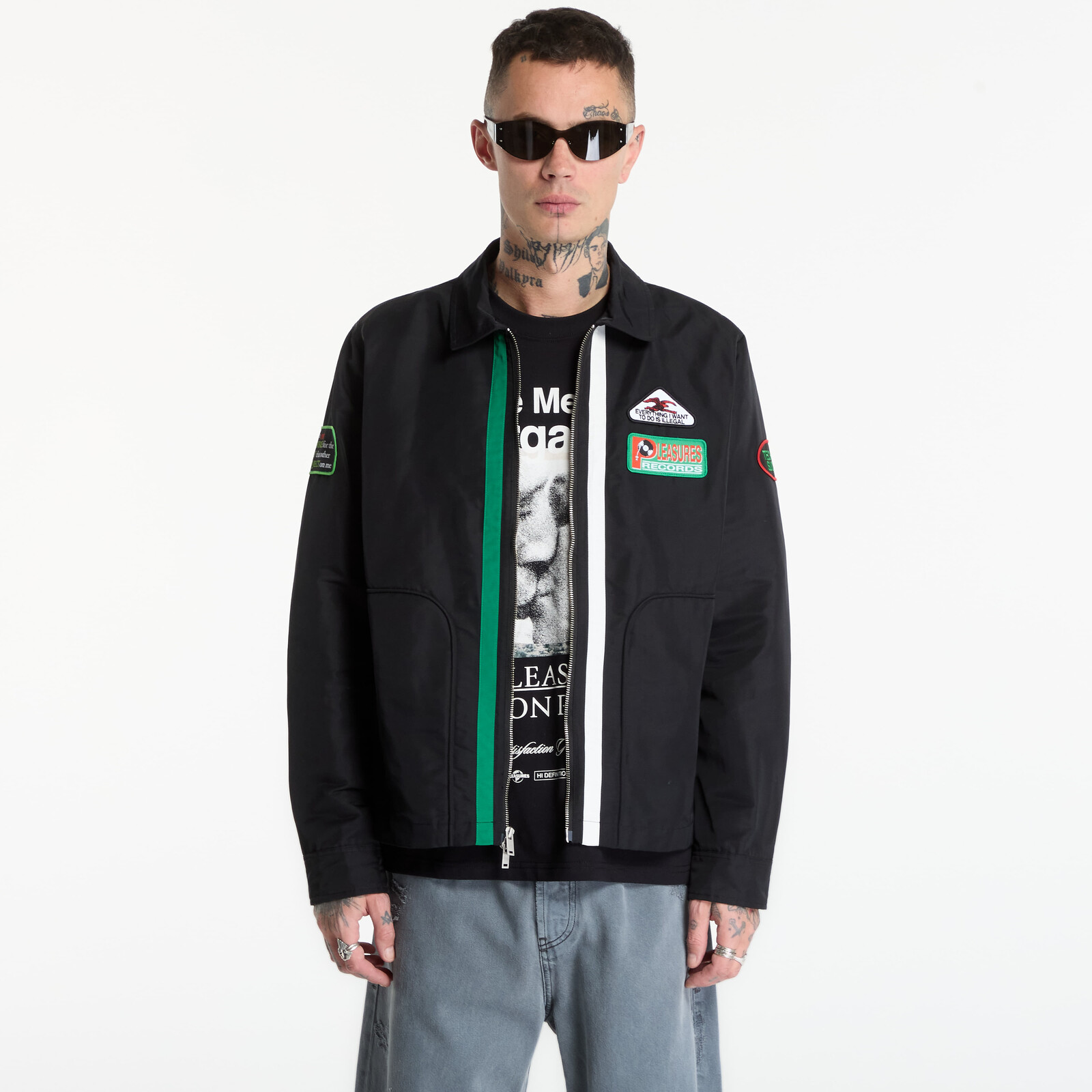 Jacket PLEASURES Records Jacket Black S