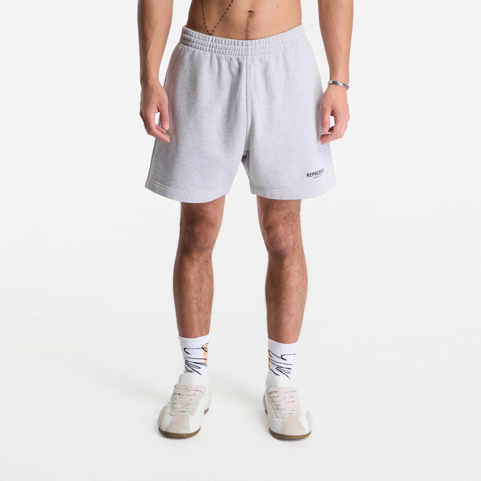 Represent Owners Club Shorts Ash Grey/ Black XXL