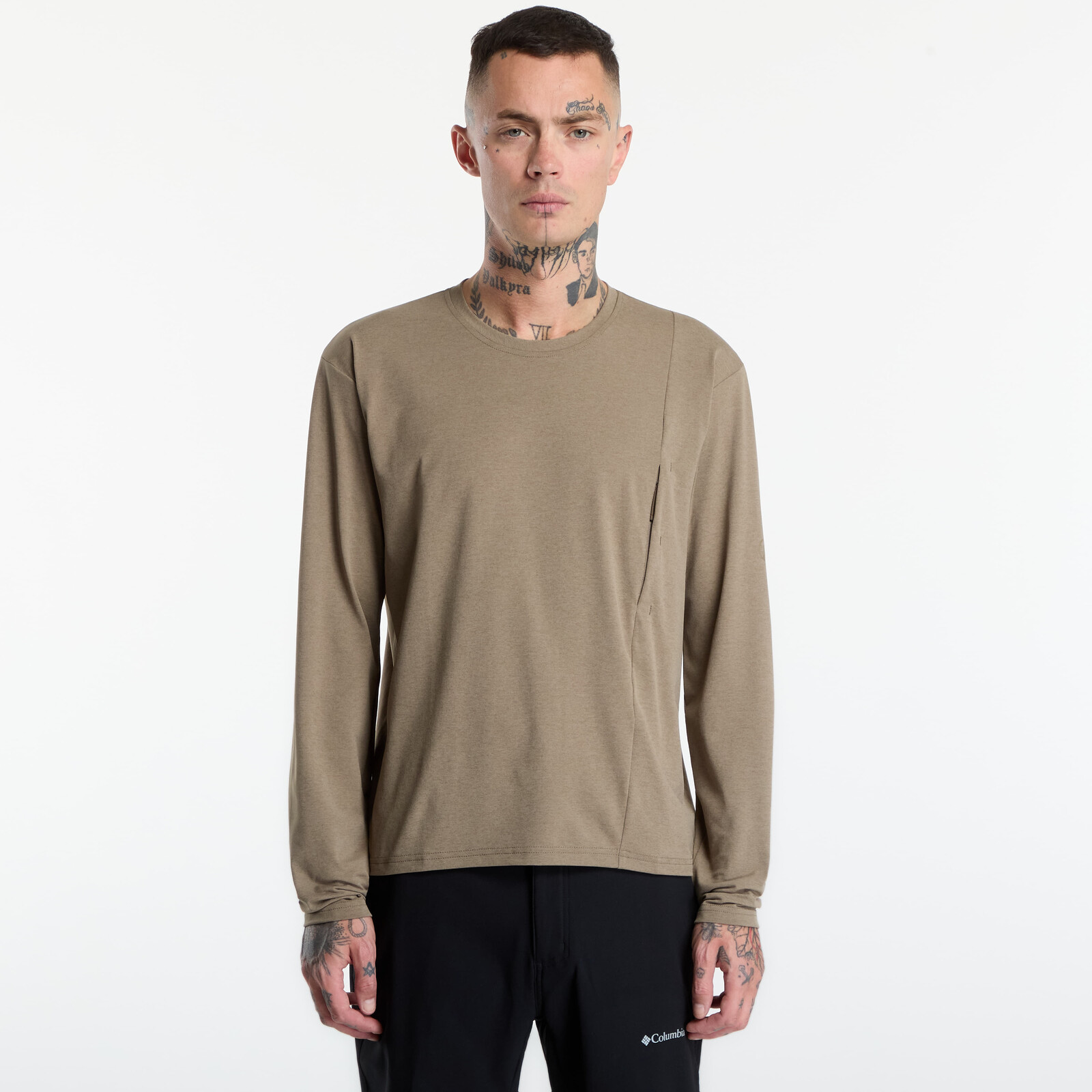 T-shirt Poutnik by Tilak Shiva Top Long Sleeve Tan S