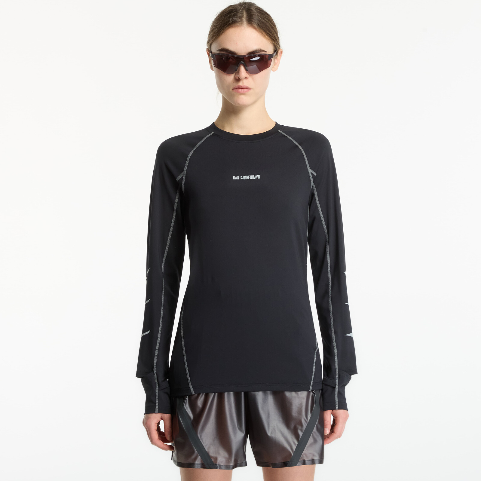 T-shirt Mizuno x Han Kjøbenhavn Long Sleeve Black XL