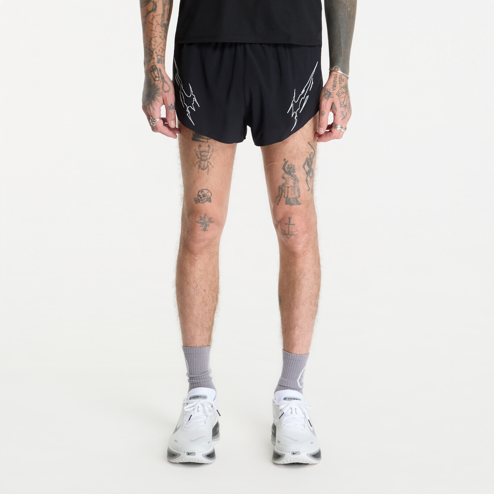 Nike AeroSwift Dri-FIT ADV 2 Brief-Lined Running Shorts Black M
