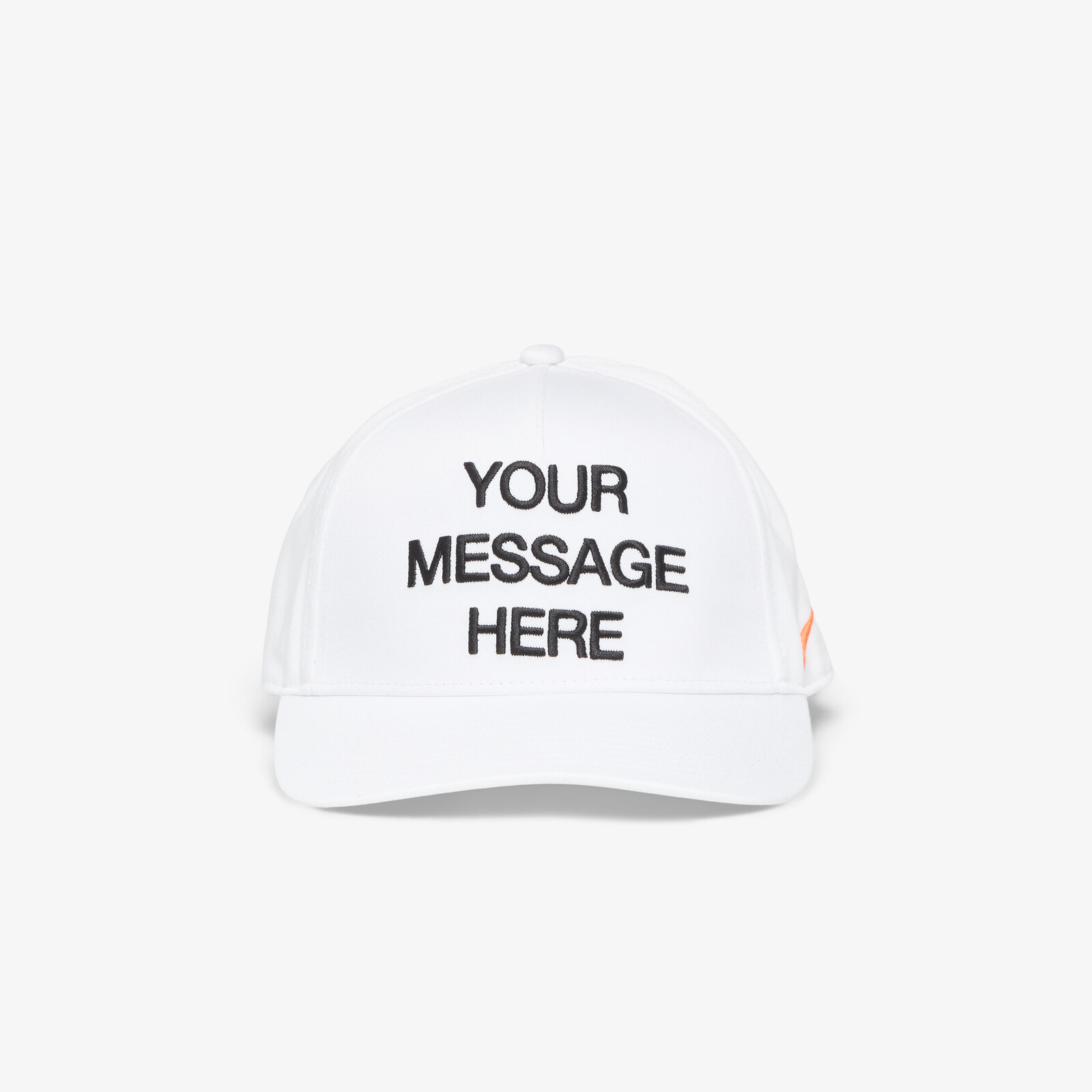Nike Rise Structured A-Frame Cap White/ Black/ Safety Orange L/XL