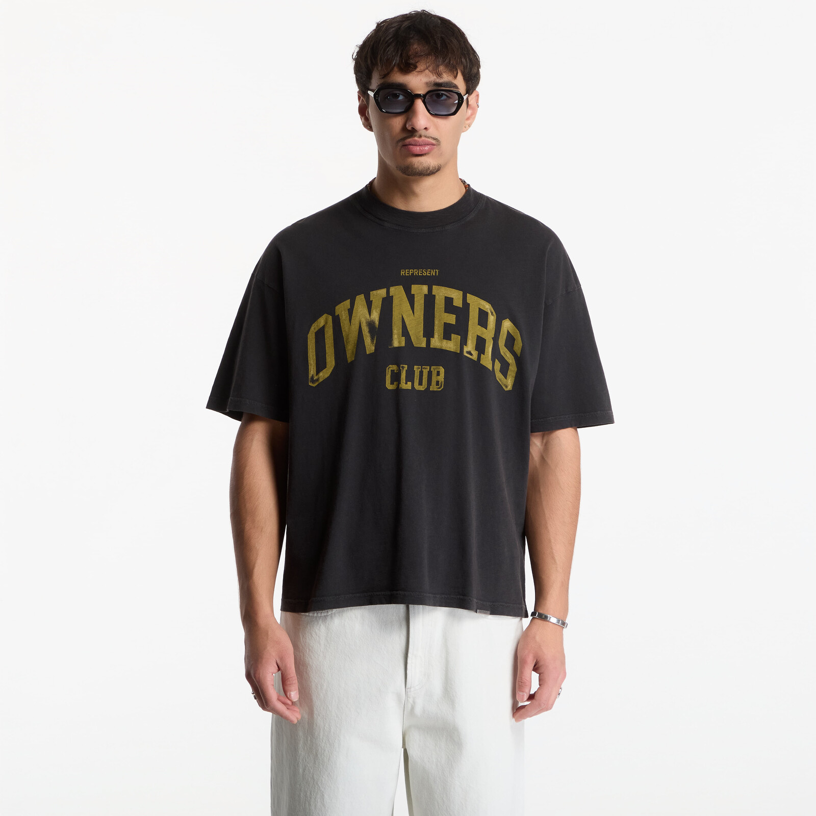 T-shirt Represent Owners T-Shirt UNISEX Faded Black L