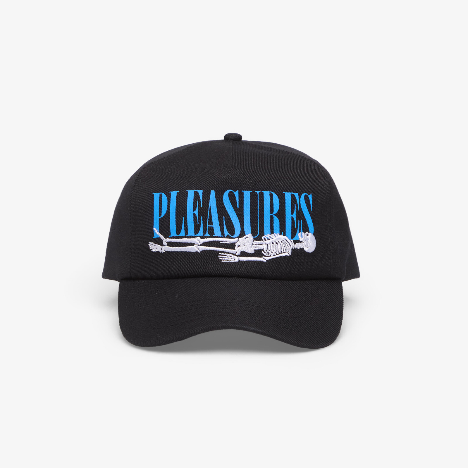 PLEASURES Bones Snapback Black Universal