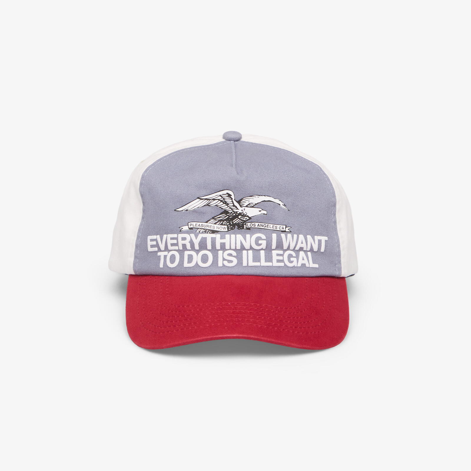 PLEASURES Illegal Snapback Multi Universal