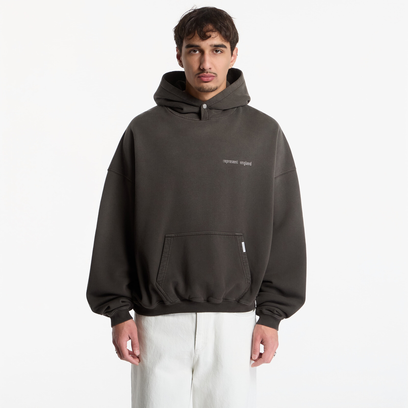Sweatshirt Represent Resent Hoodie UNISEX Ash M