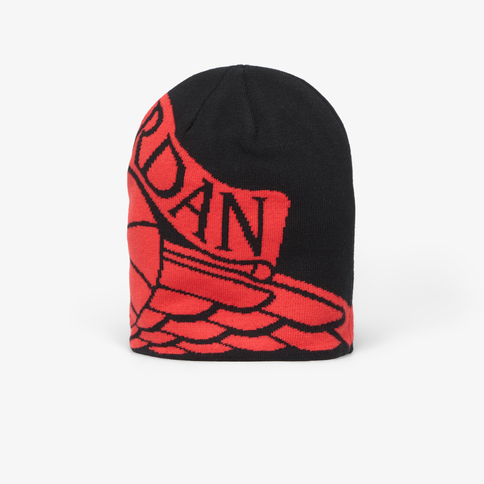 Jordan Peak Beanie Black/ University Red Universal