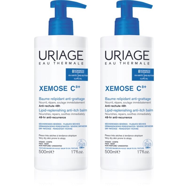 Uriage Xemose C8+ Set economy pack for skin soothing