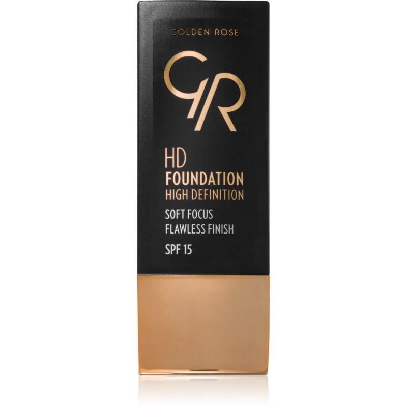 Golden Rose High Definition hydrating foundation SPF 15 shade 106 Taupe 30 ml