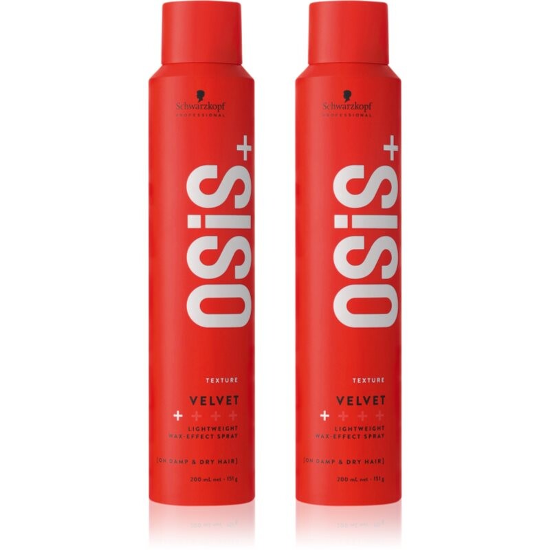 Schwarzkopf Professional Osis+ Velvet set for definition and shape