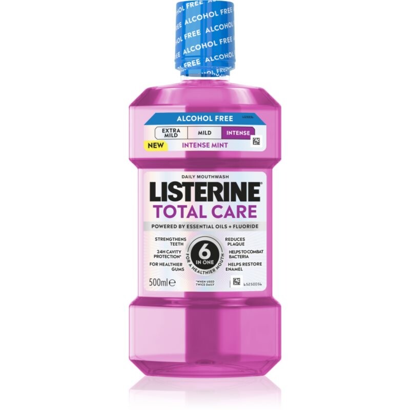 Listerine Total Care Intense mouthwash without alcohol 500 ml