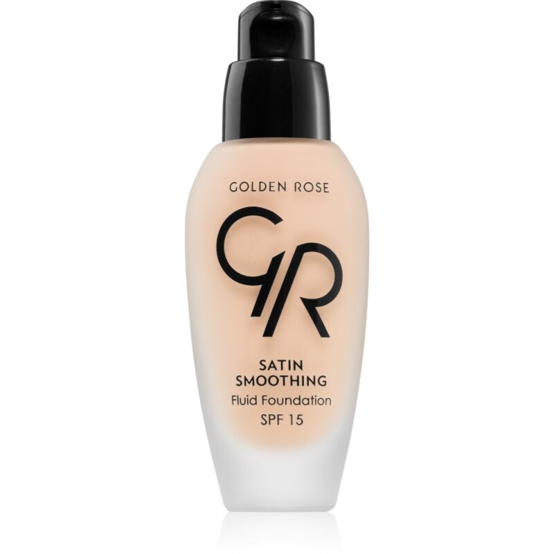 Golden Rose Satin Smoothing long-lasting liquid foundation SPF 15 shade 23 34 ml