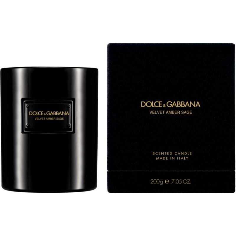 Dolce&Gabbana Velvet Amber Sage Scented Candle scented candle 200 g