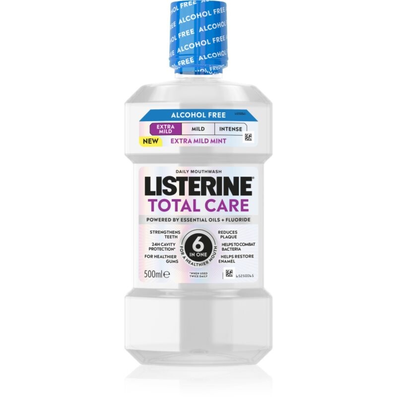 Listerine Total Care Extra Mild mouthwash without alcohol 500 ml