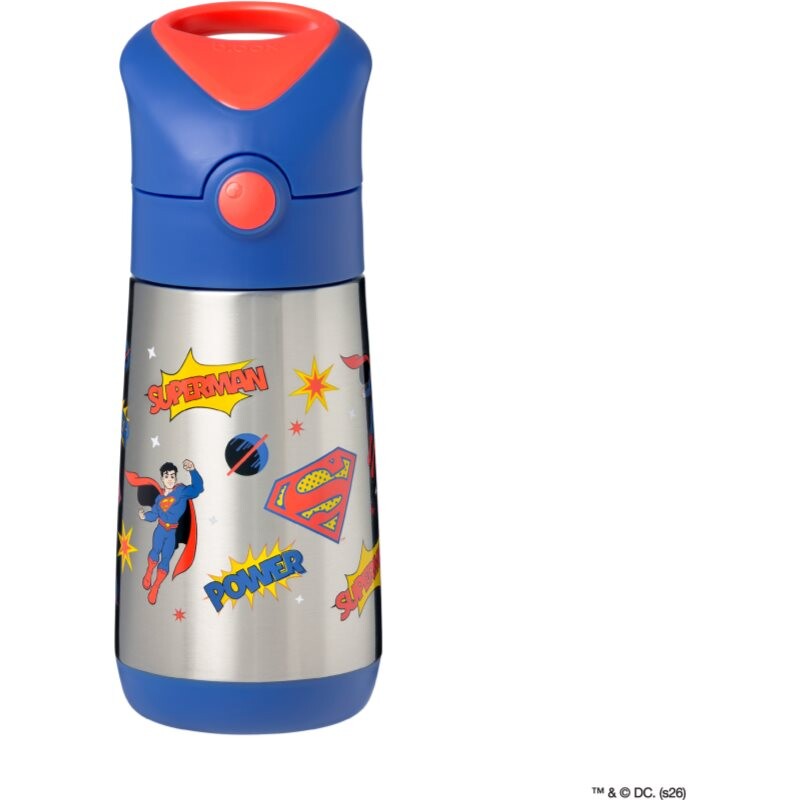 b.box Superman thermos with straw 350 ml