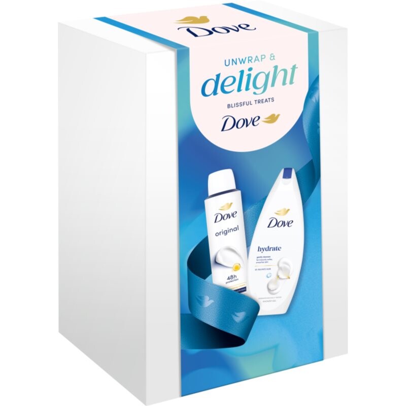 Dove Unwrap & Delight gift set for women