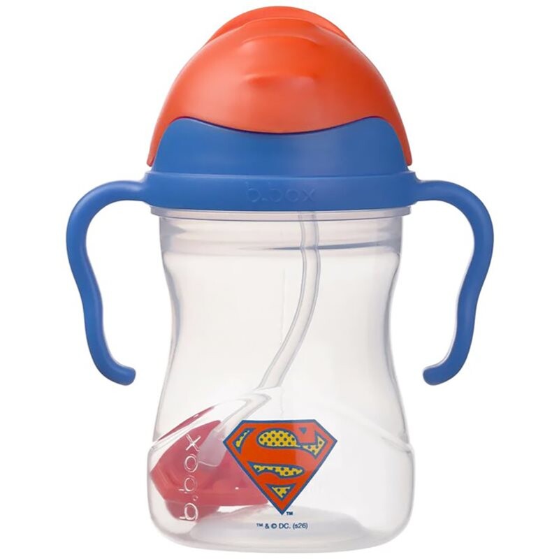 b.box Superman cup with straw 6m+ 240 ml