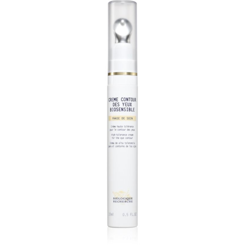 Biologique Recherche Crème Contour des Yeux Biosensible eye treatment for dark circles and swelling with applicator 15 ml