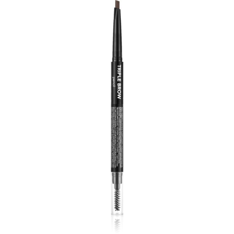 flormar Triple Brow Pencil eyebrow pencil 3-in-1 shade 003 Coffee 0.75 g