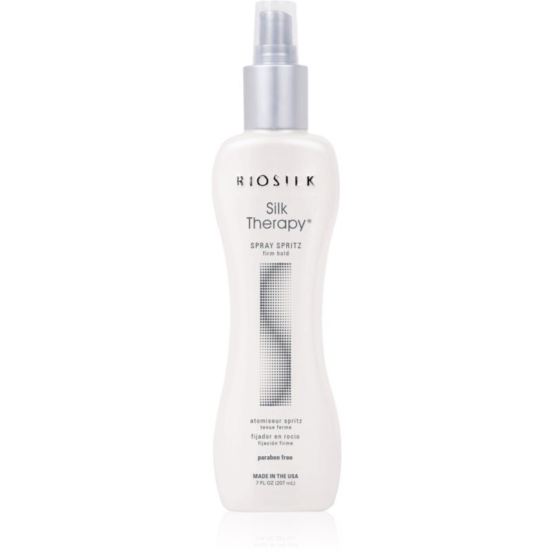 Biosilk Silk Therapy Spray Spritz styling spray with silk 207 ml