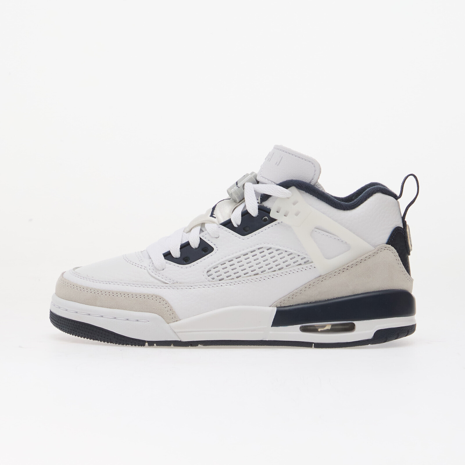 Jordan Spizike Low Kids White/ Obsidian-Grey Fog-Pink Foam 6Y