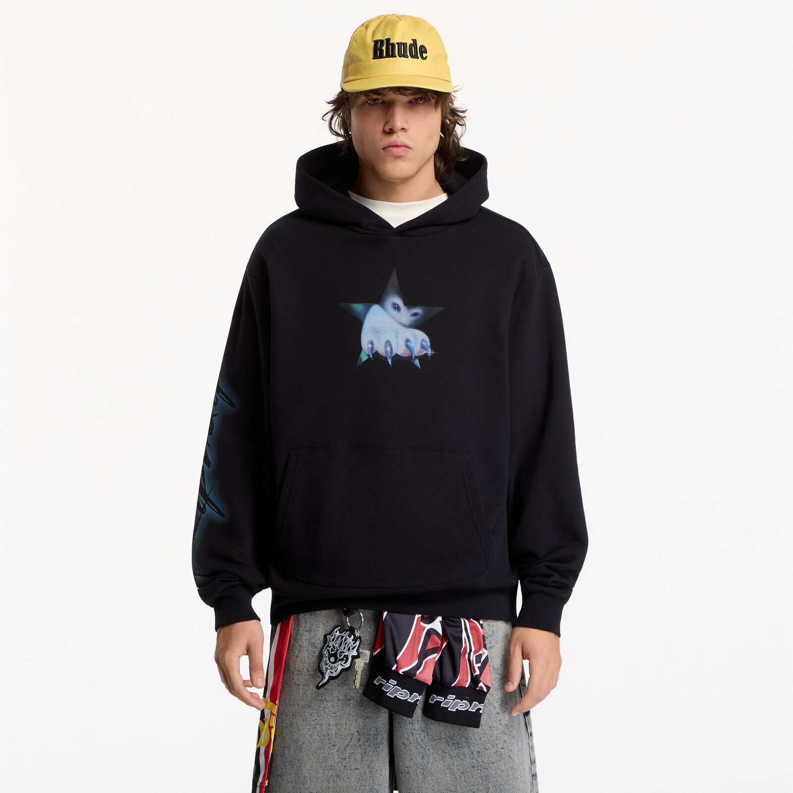 Sweatshirt RIPNDIP Nerm Claw Hoodie Black XL