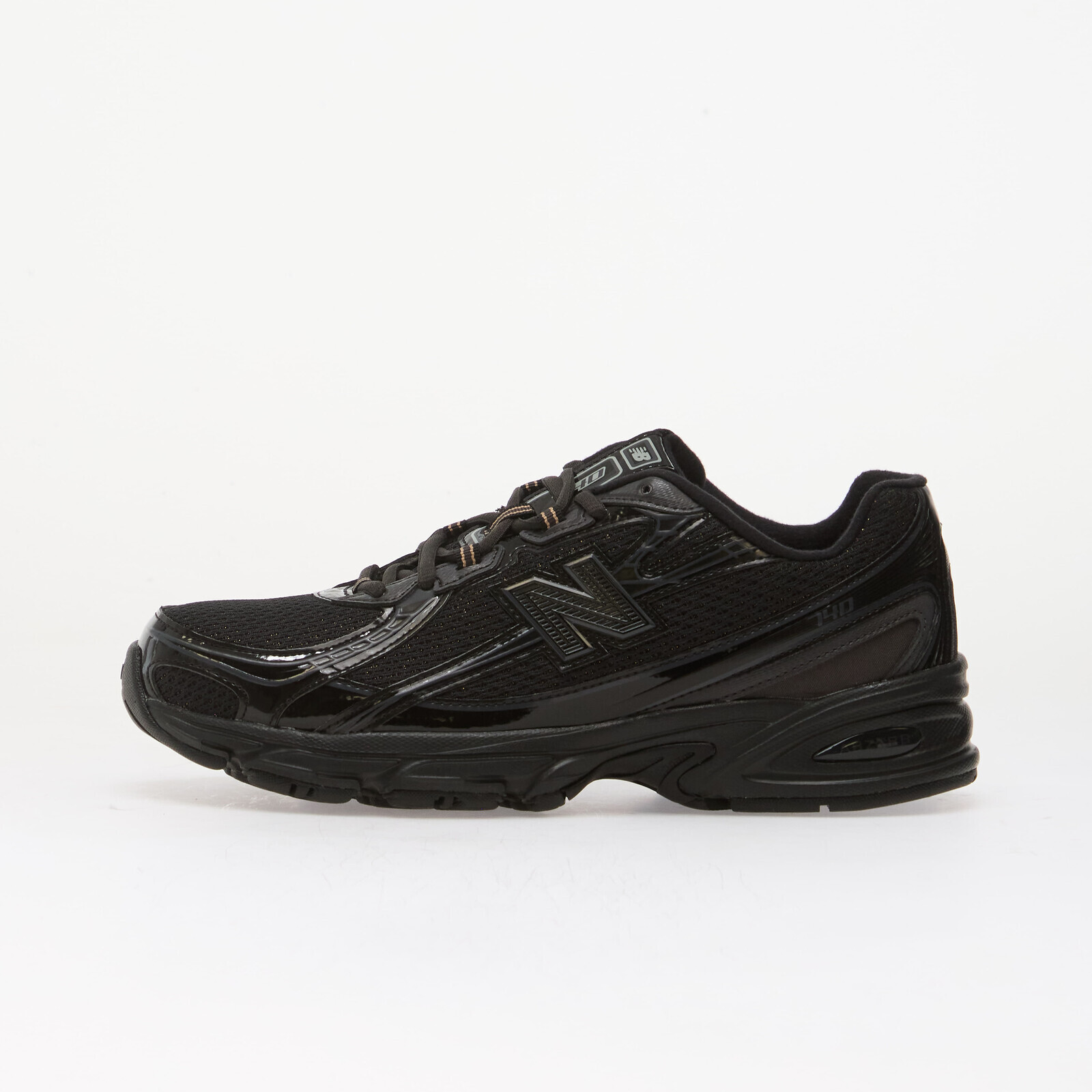 Sneakers New Balance 740 Black/ Black Cement UK 10