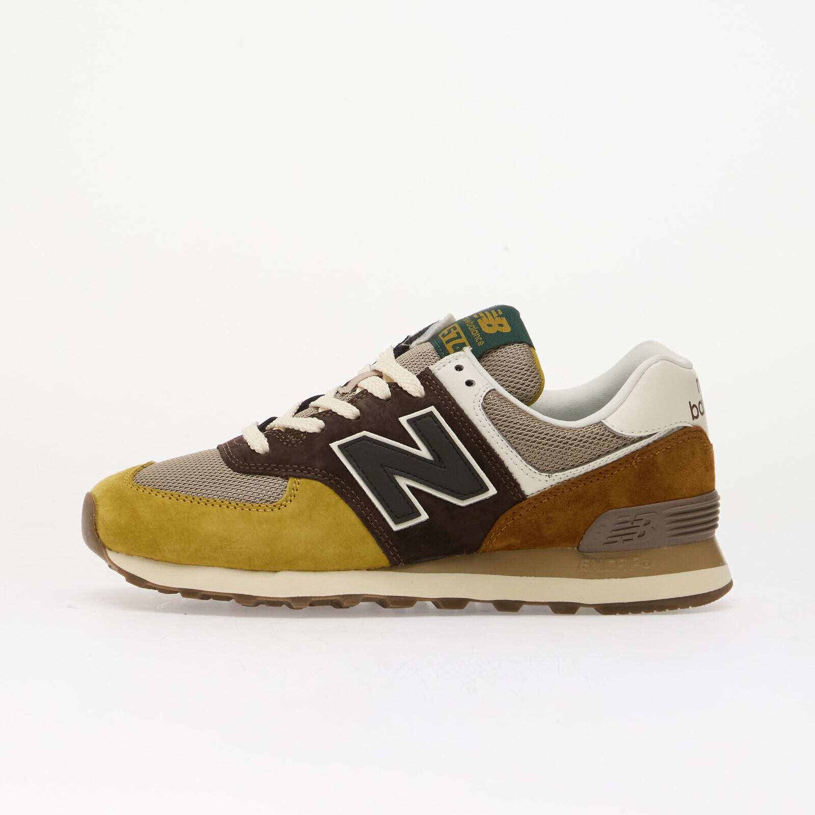Sneakers New Balance 574 Black Coffee/ Breakfast Tea UK 9