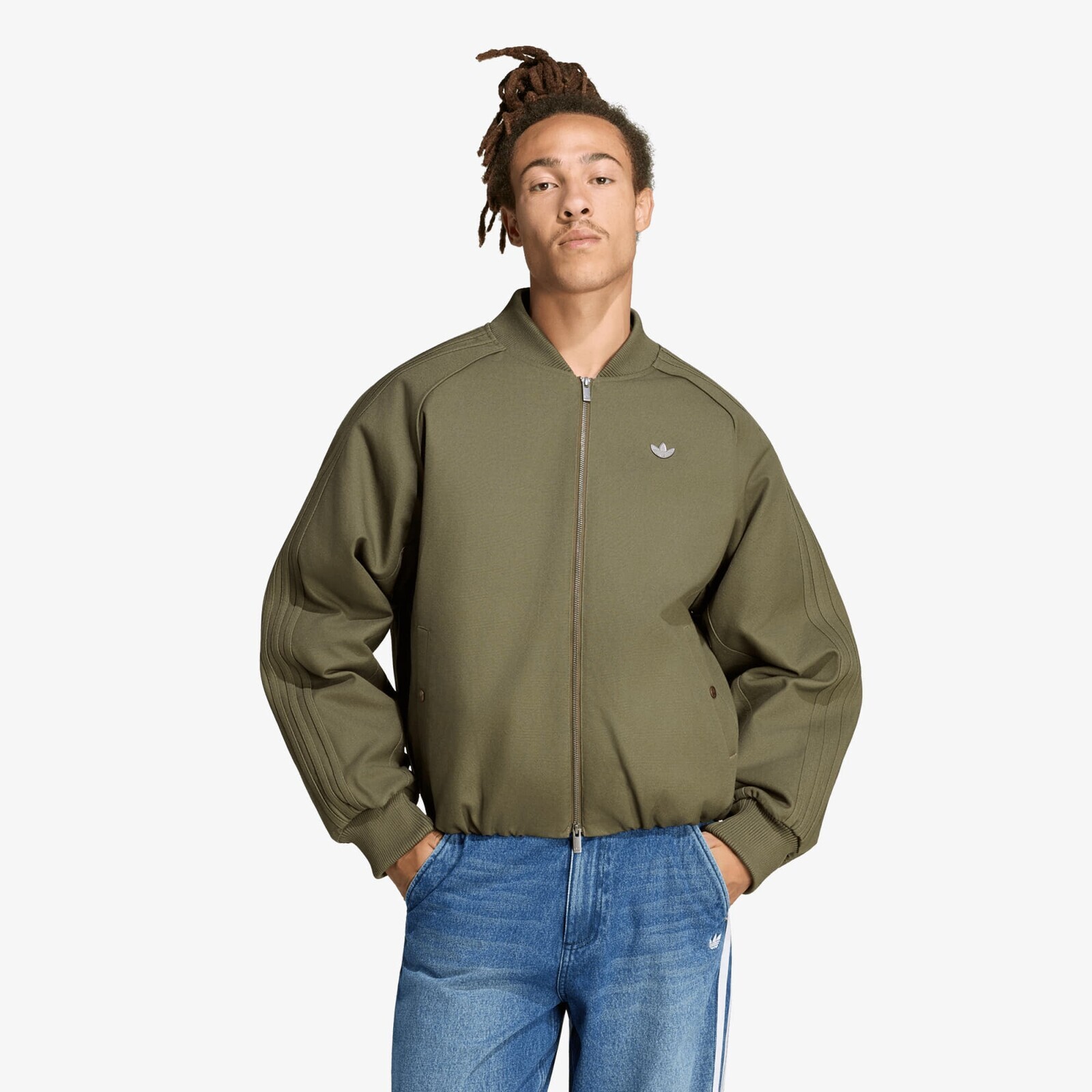 Jacket adidas SST TT Canvas Jacket Olive Strata XL