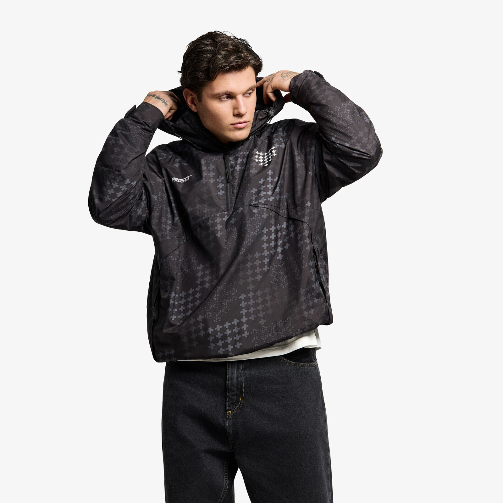 Jacket Prosto Jacket Ultralight Multishield Black L