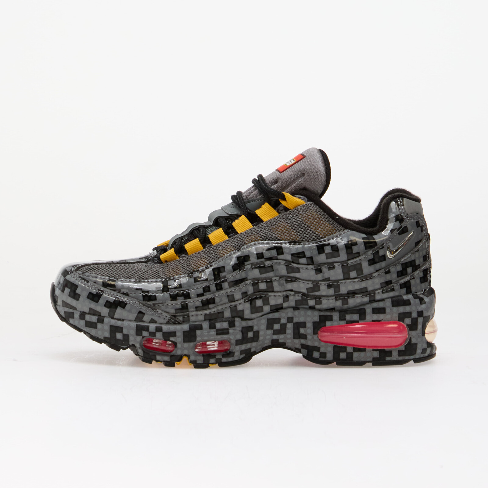 Nike x LEGO Air Max 95 Kids Smoke Grey/ Metallic Silver-Black 5.5Y