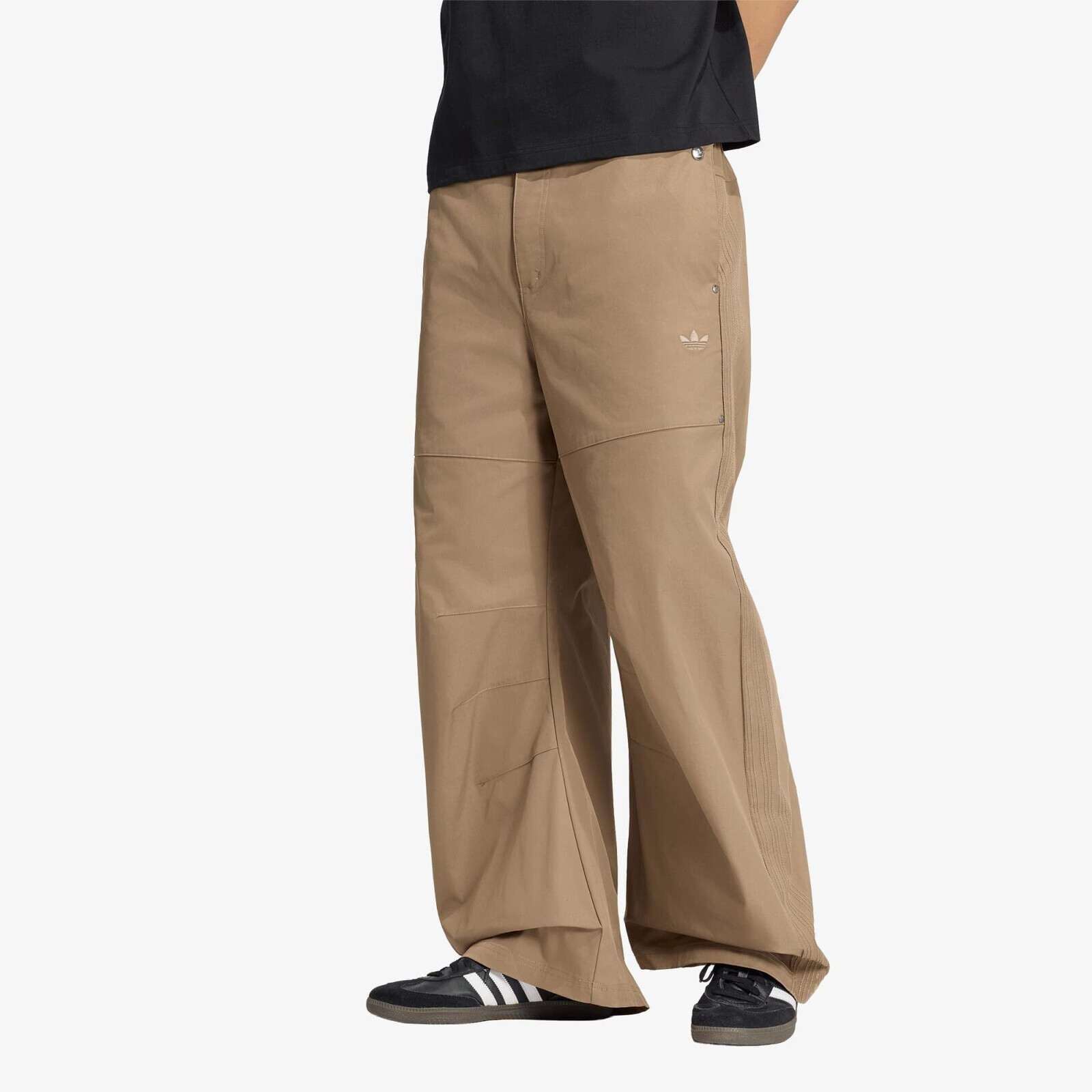 Pants adidas Premium Essentials Wide Pants Khaki Six 33