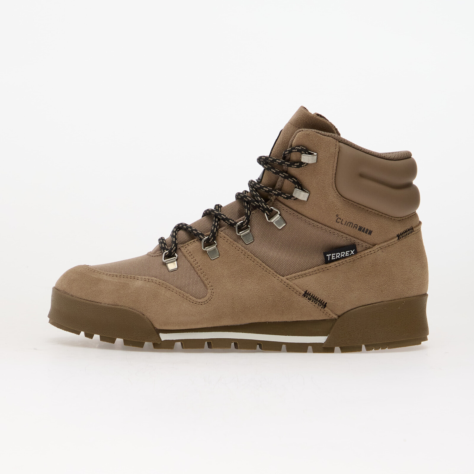 Shoes adidas Terrex Snowpitch CLIMAWARM Winter Hiking Khaki Six/ Khaki Six/ Semi Impact Orange 9