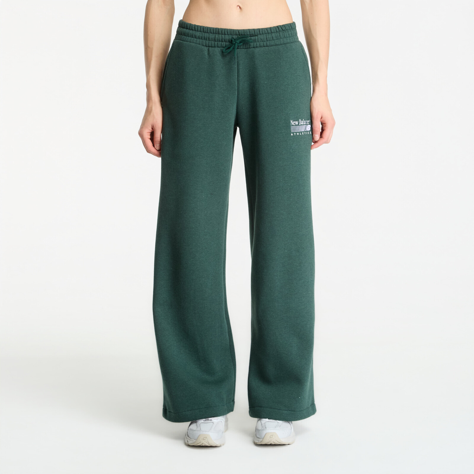 Pants New Balance Trackside Fleece Pant Nordic Green Heather M
