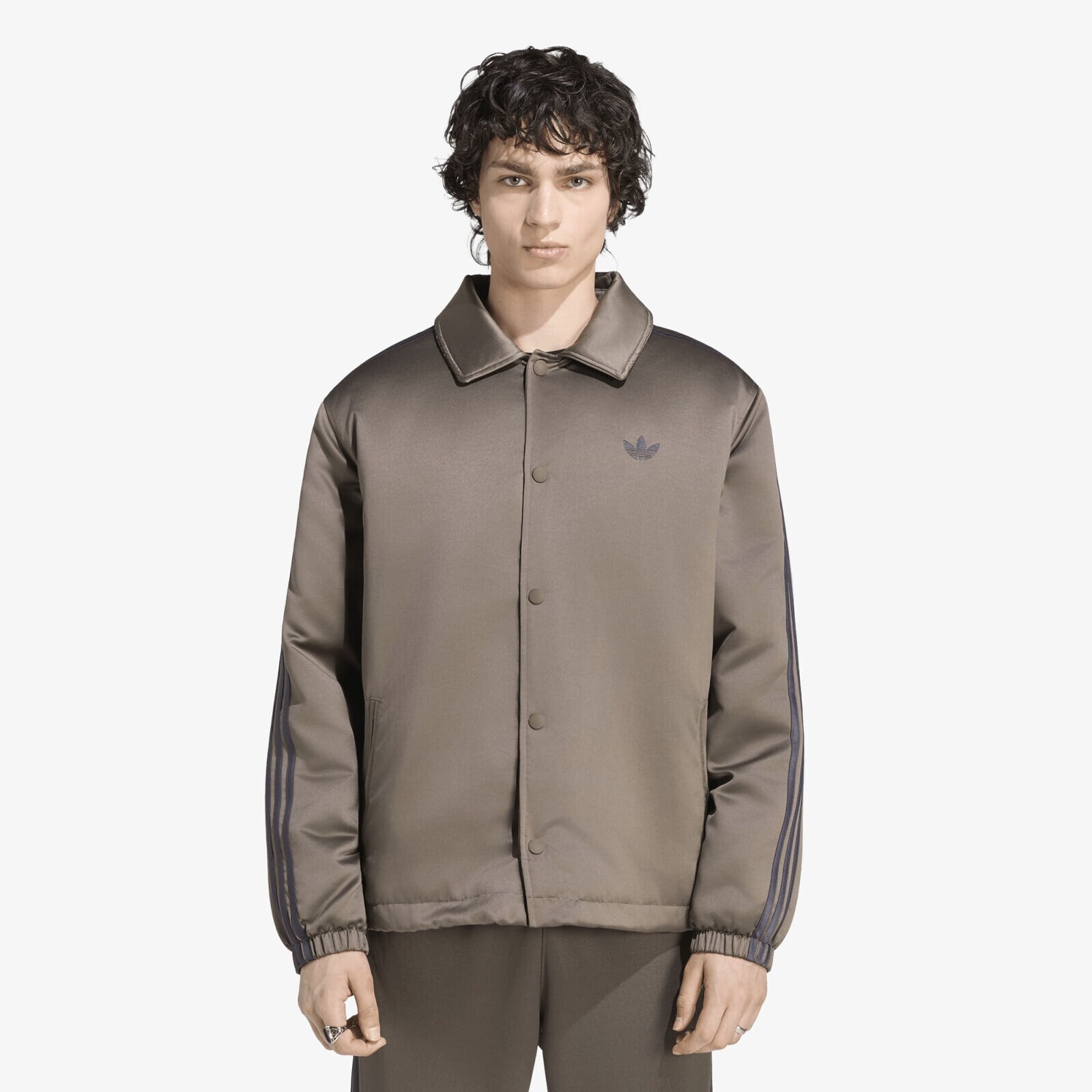 Jacket adidas 3 Stripes Satin Padded Jacket Branch L