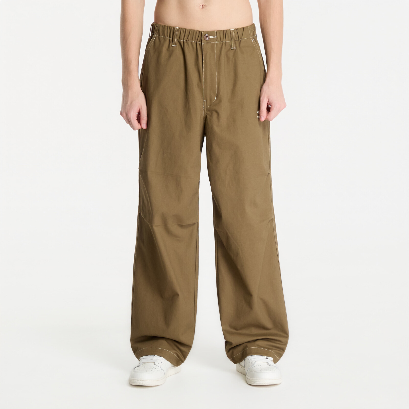Pants PLEASURES Manchester Relaxed Pants Beige M