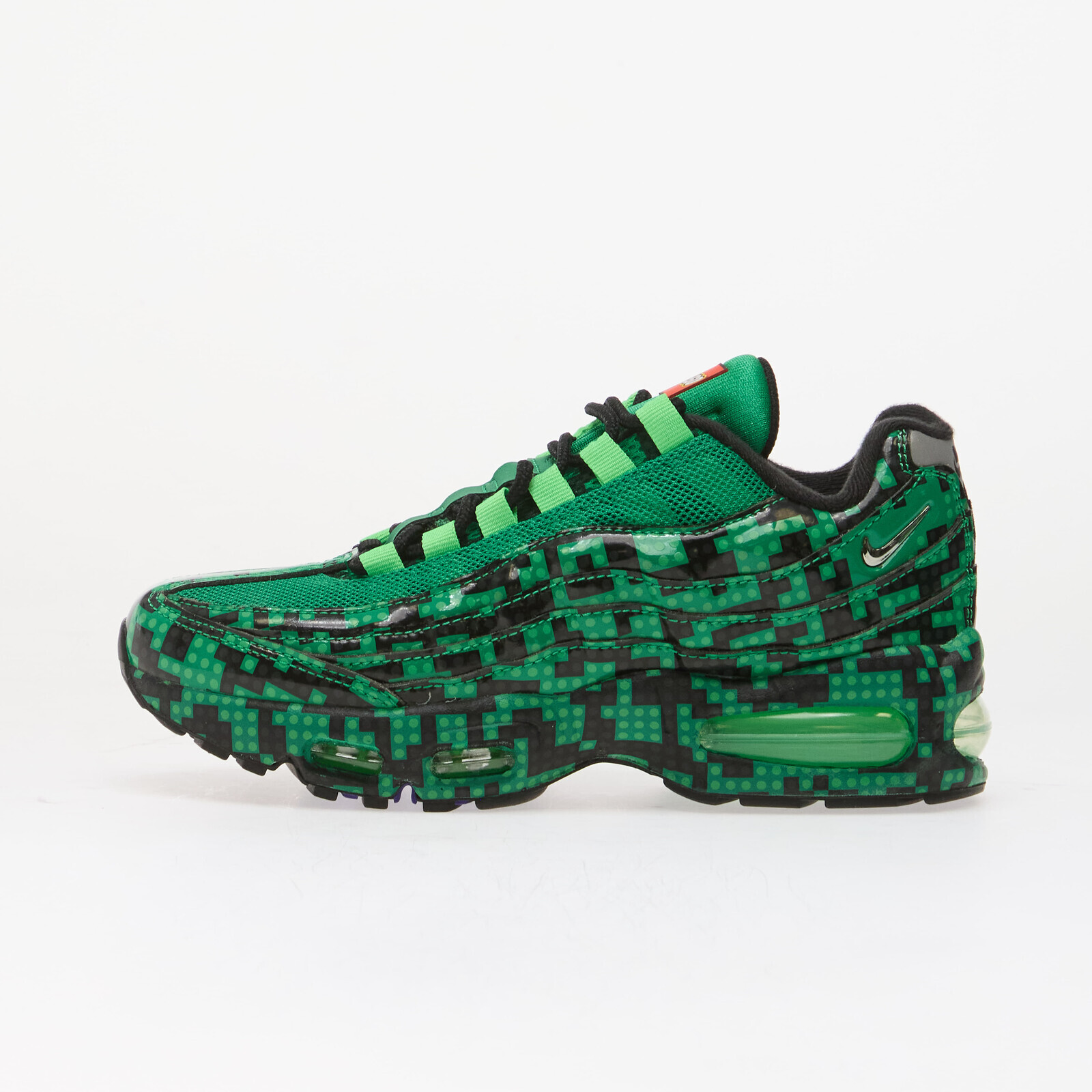 Nike x LEGO Air Max 95 Kids Lucky Green/ Metallic Silver-Black 7Y