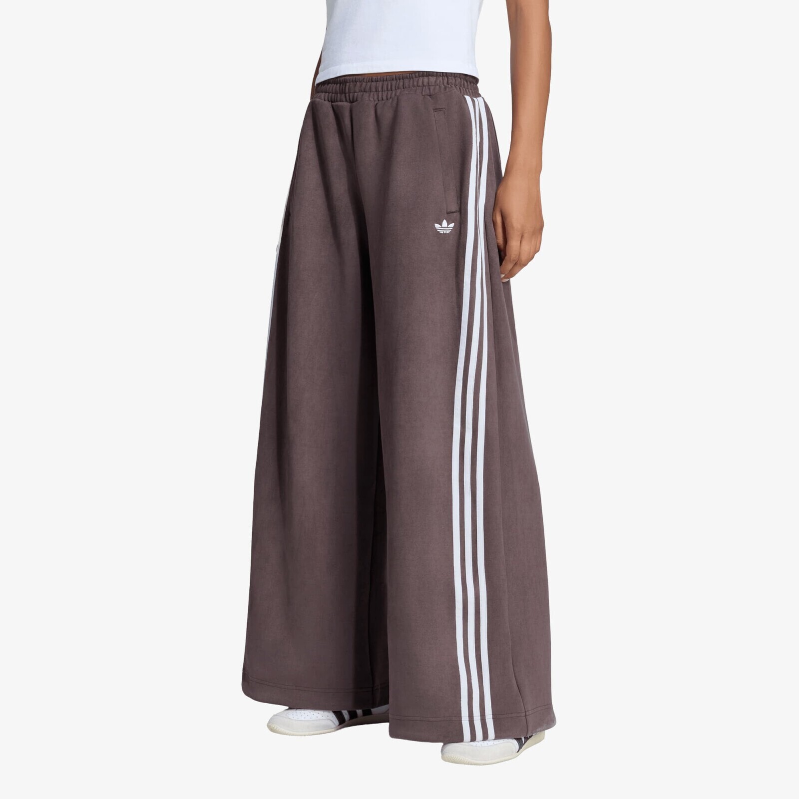 Pants adidas Adilenium Season 6 Faux Suede Track Pant Aurora Coffee XS