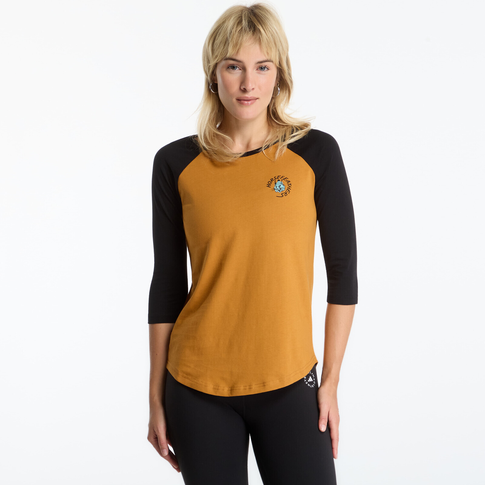 T-shirt Horsefeathers Zalva Top Pumpkin L