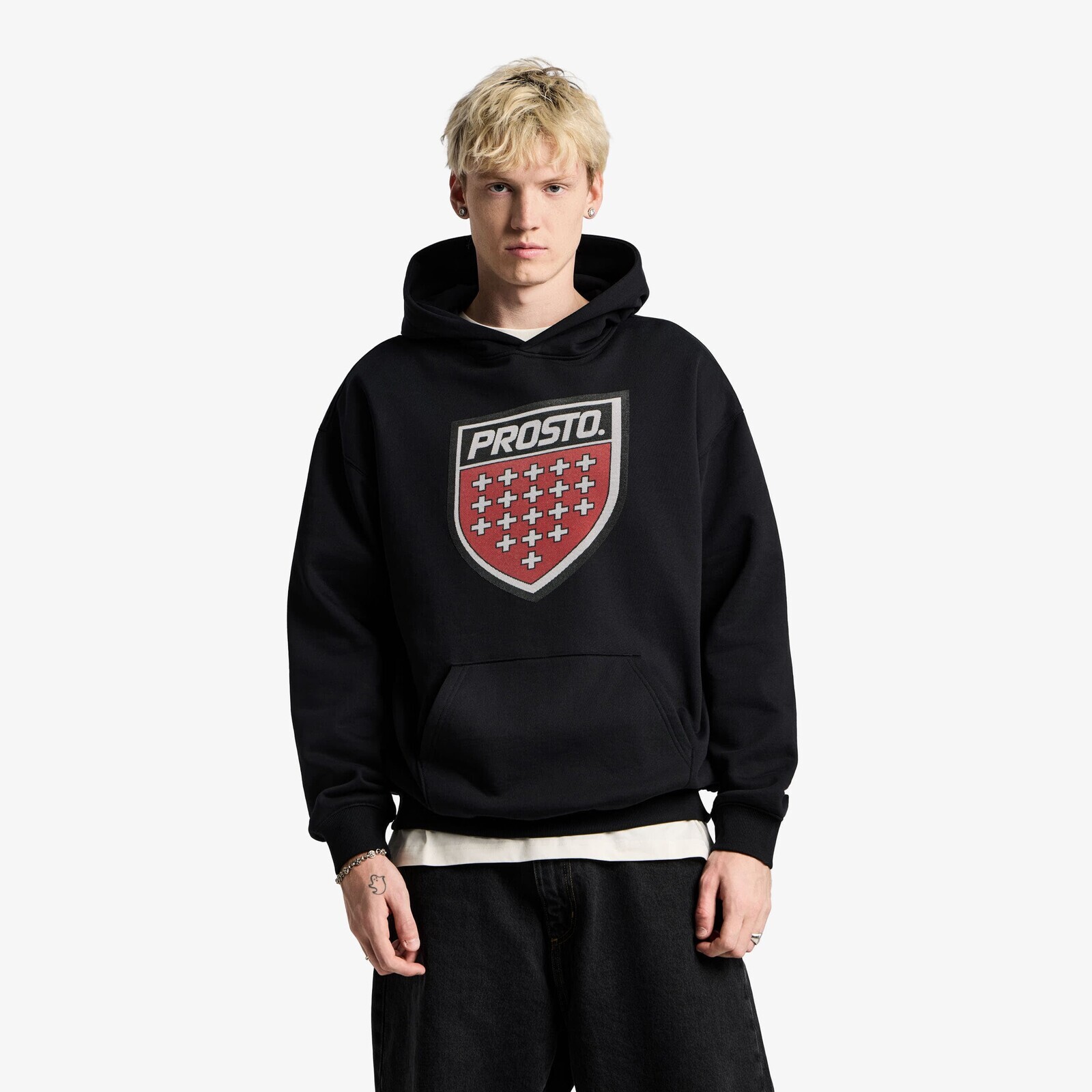 Sweatshirt Prosto Hoodie Infine Black XL
