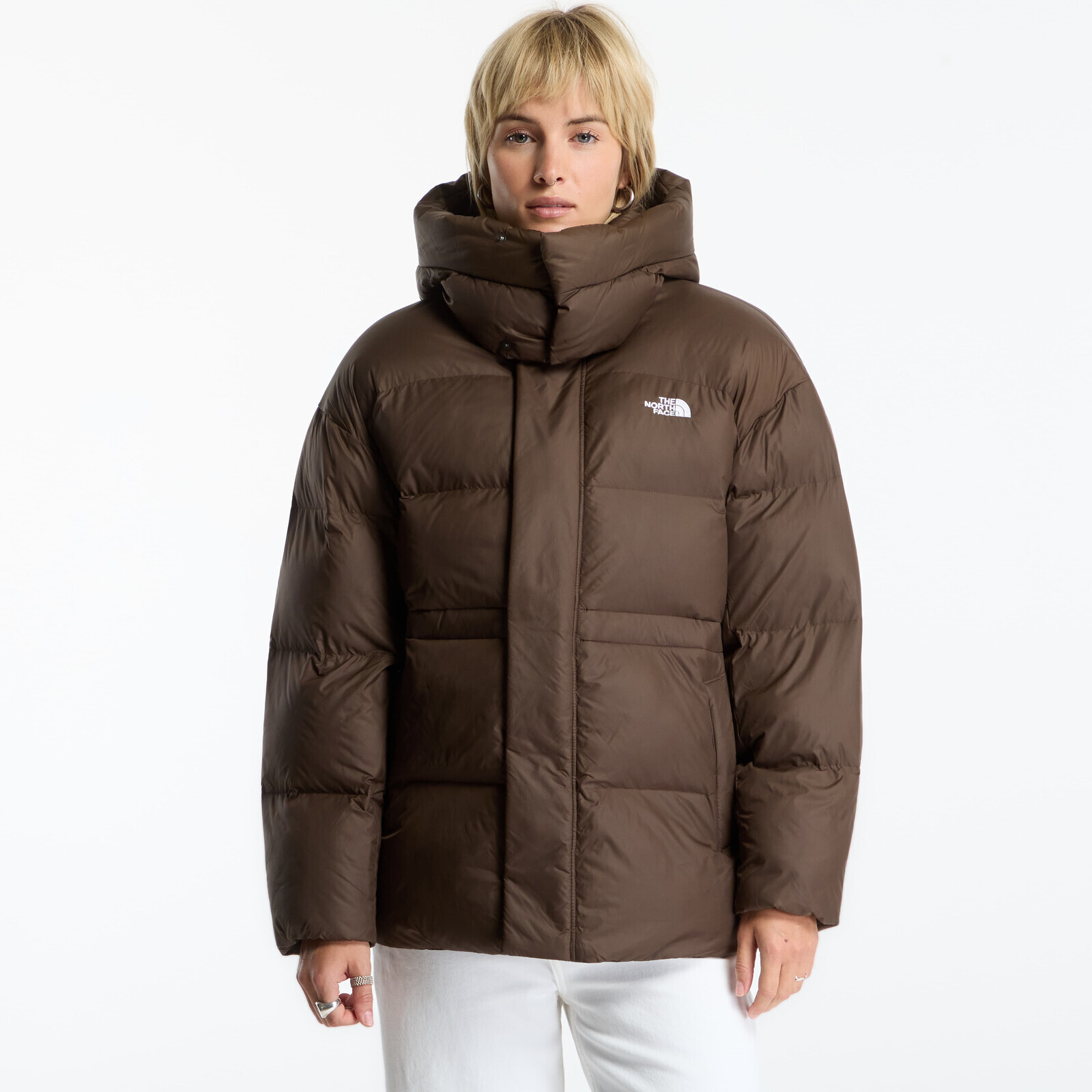 Jacket The North Face Puffer Oversized Jacket Dark Chestnut M