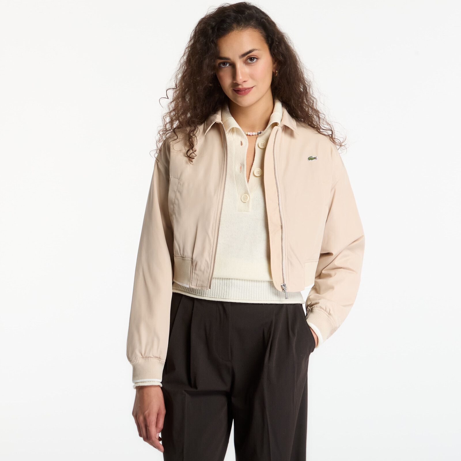 Jacket Lacoste Bombers & Varsities Sisal 40